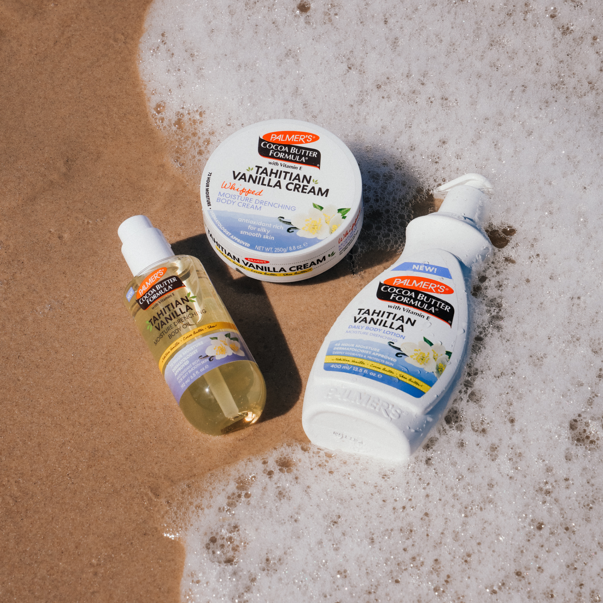 Palmer's Tahitian Vanilla Range